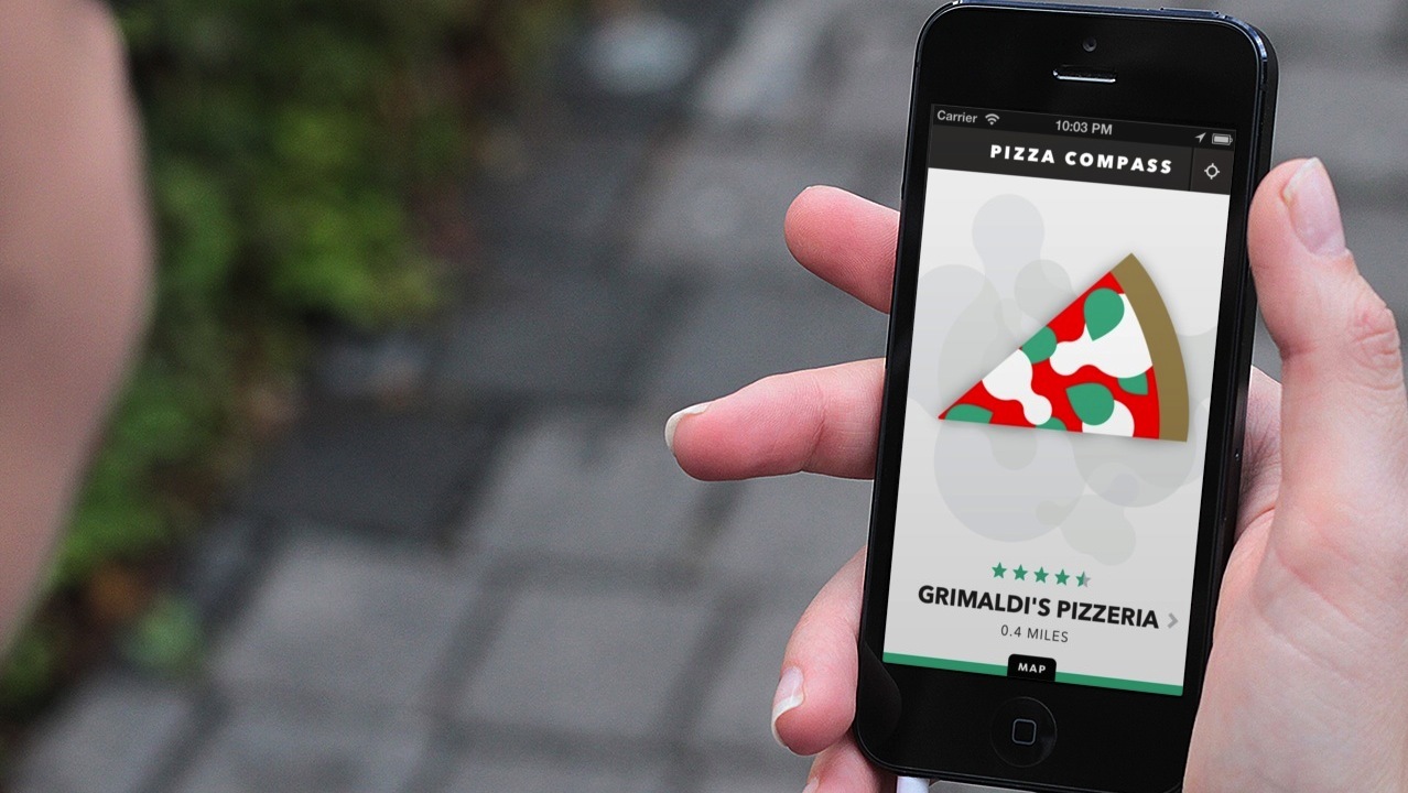 mobile ads for grimaldi's pizzeria