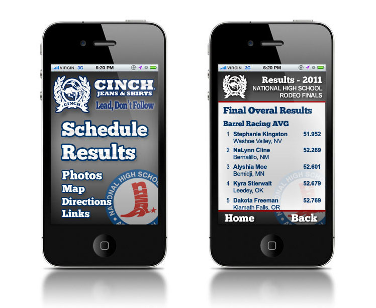 cinch mobile app on phone