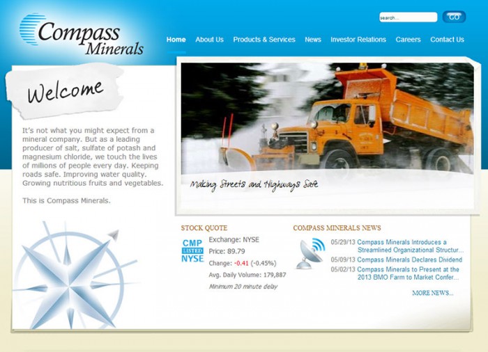 compass minerals website