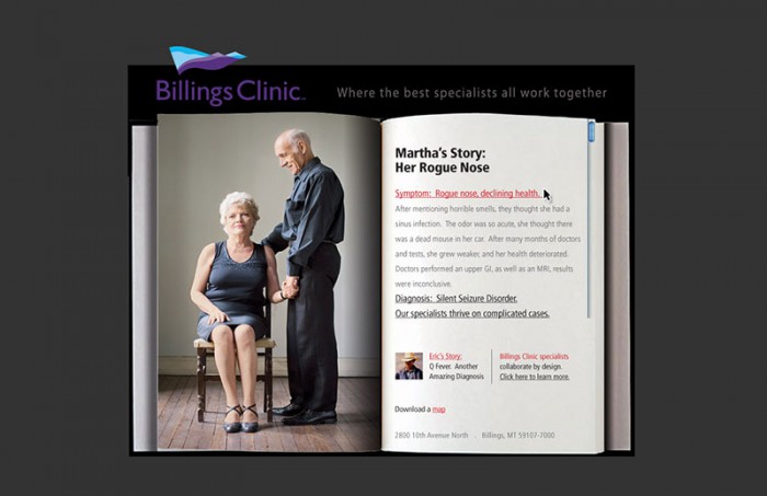 billings clinic landing page