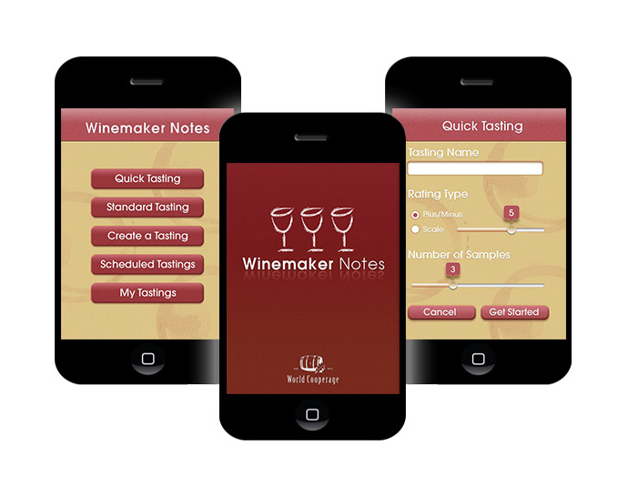 Winemaker Notes Mobile App