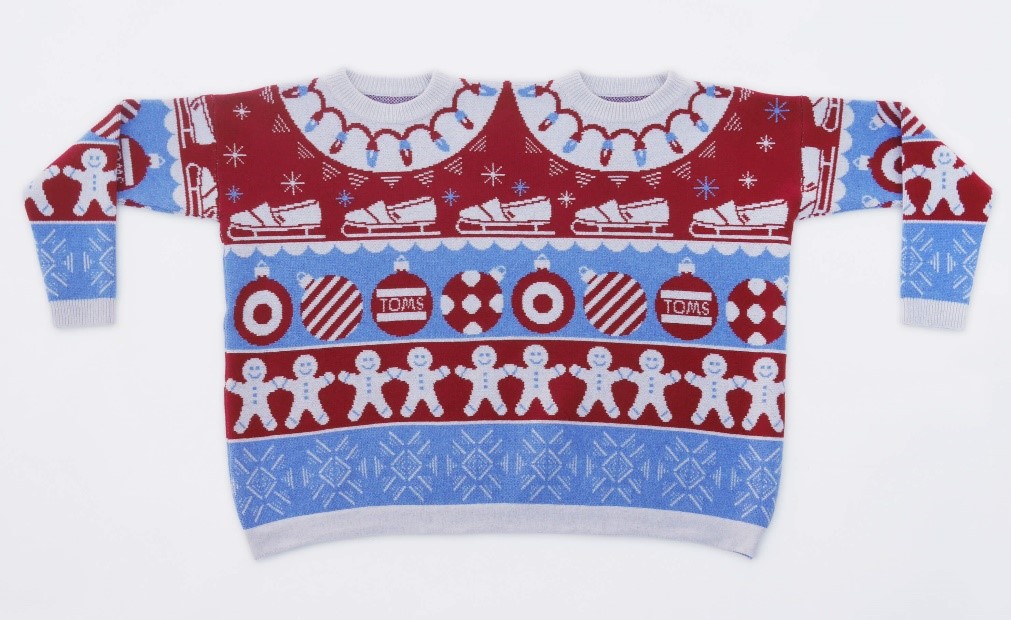 content marketing strategy together sweater Target TOMS 