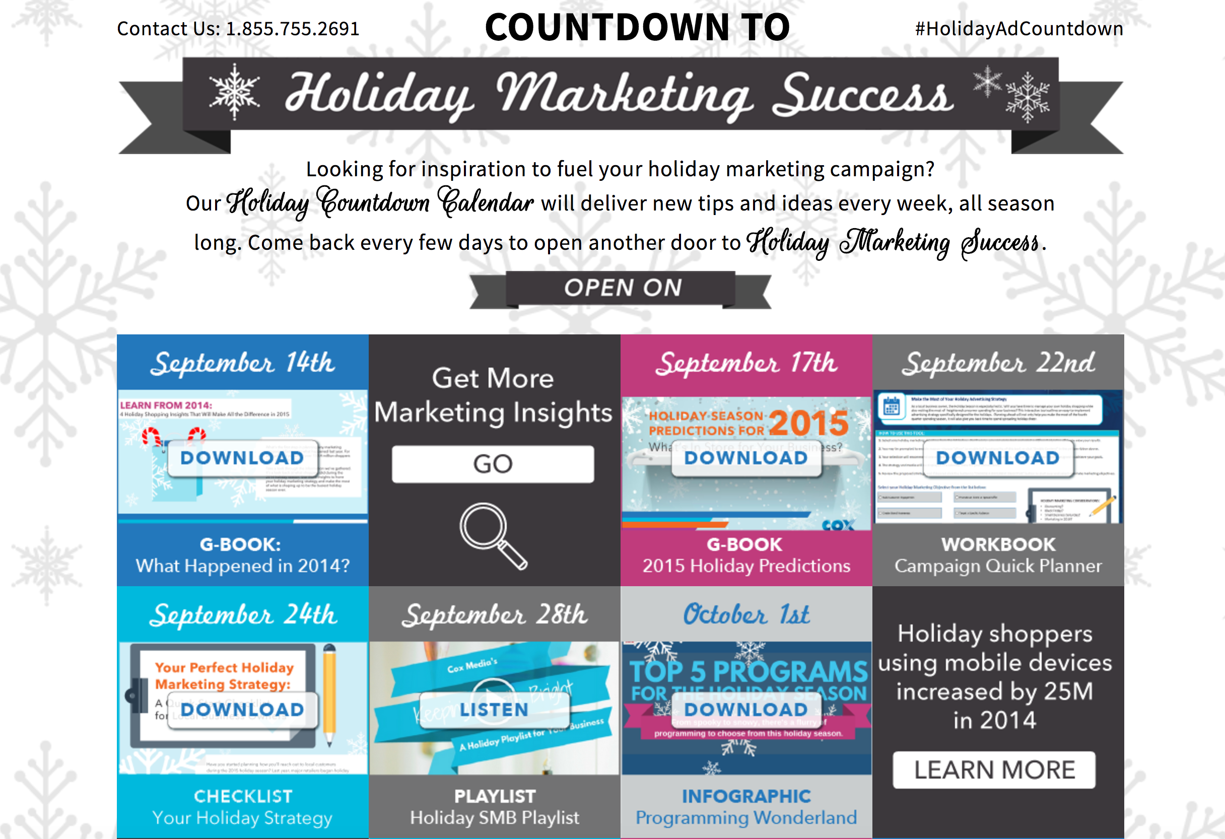 content marketing examples countdown 