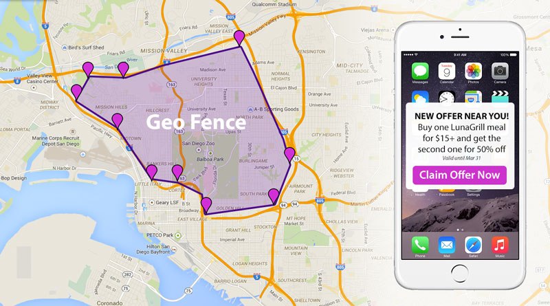 geo fencing map 
