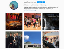 Kauffman Center Instagram Page