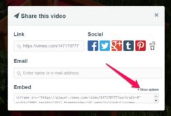 how to embed video