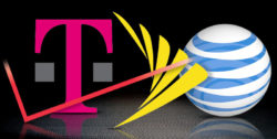 mobile carriers t-mobile, sprint, verizon at&t