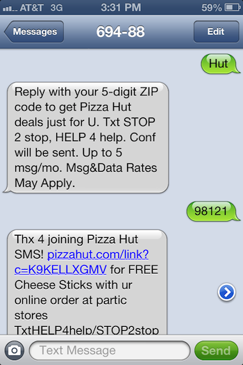 text message marketing 