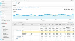 adwords report page