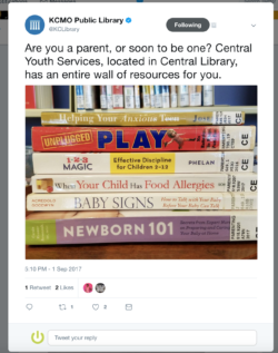 kcmo public library twitter account