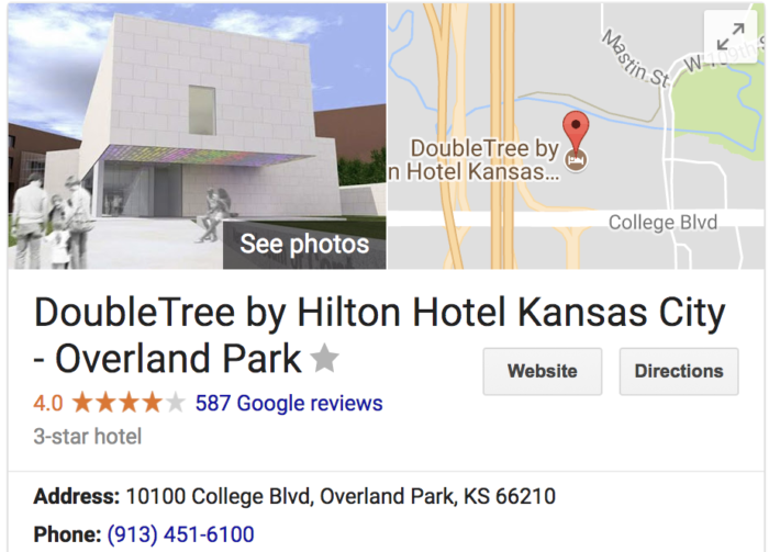 overland park doubletree