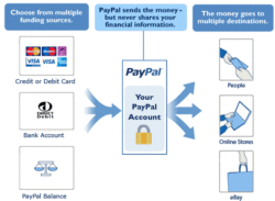paypal process explained graphic